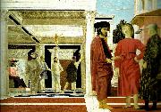 the flagellation, Piero della Francesca